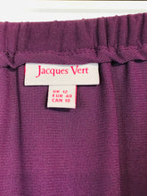 Load image into Gallery viewer, Jacques Vert Women&#39;s Ruffle Midi Skirt | UK12 | Purple
