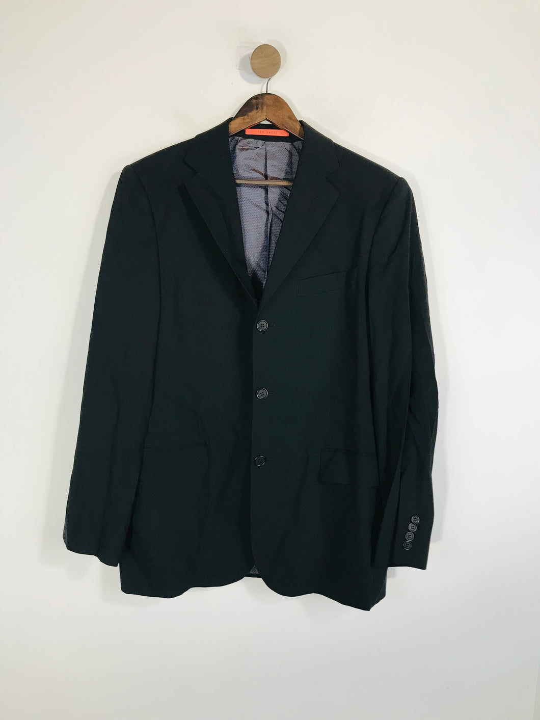 Ted Baker Men's Wool Smart Blazer Jacket NWT | 40 | Black