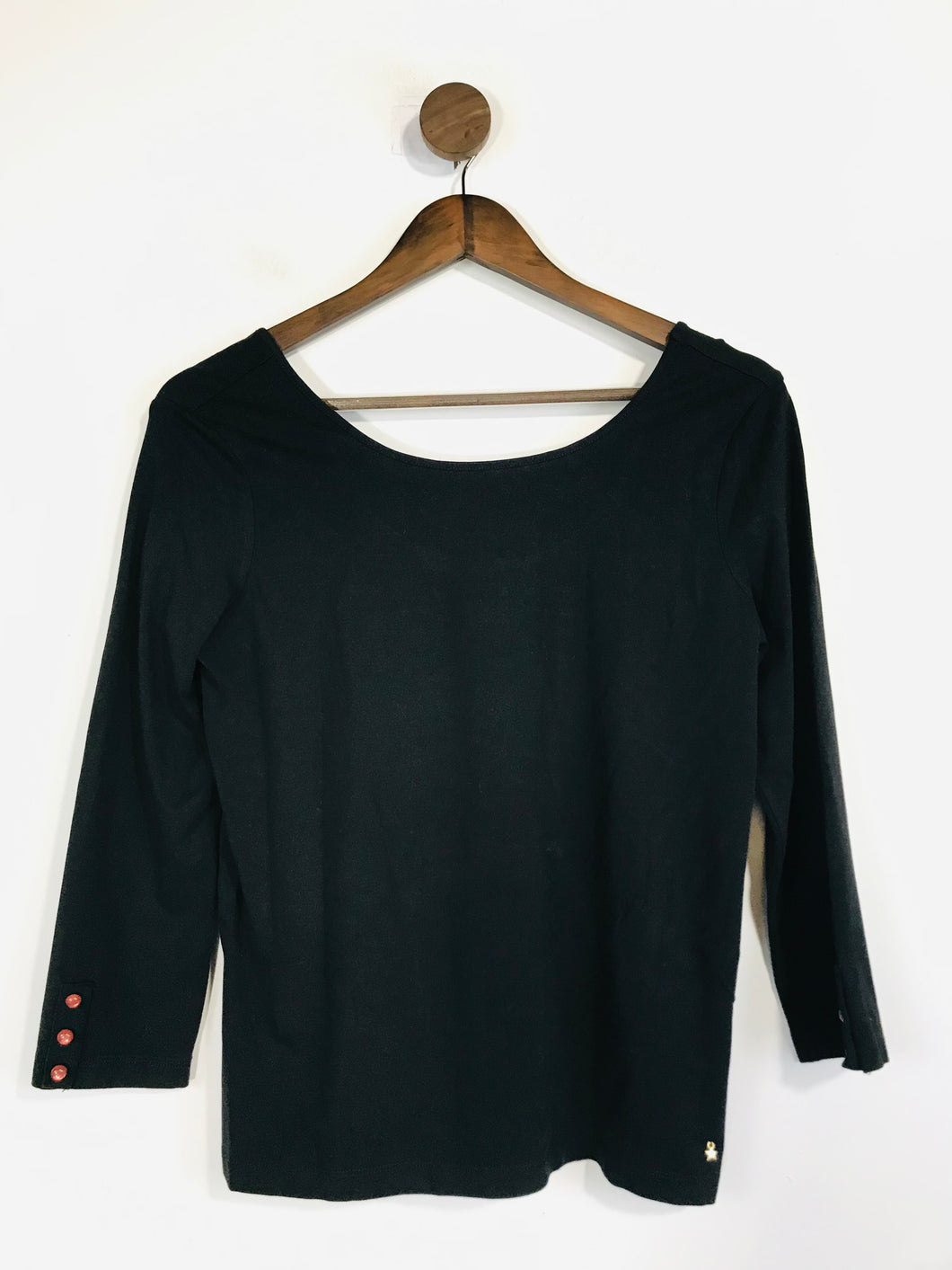 Des Petits Hauts Women's Cotton Long Sleeve T-Shirt | 1 | Black