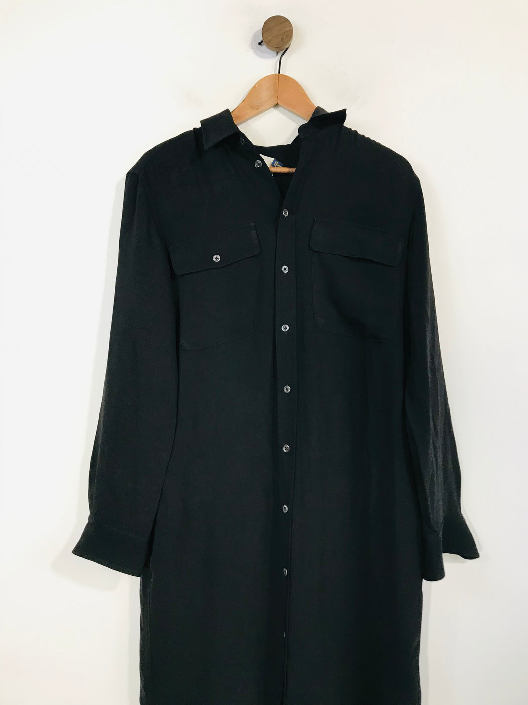 Ralph Lauren Women's Shirt Dress | UK12 | Black