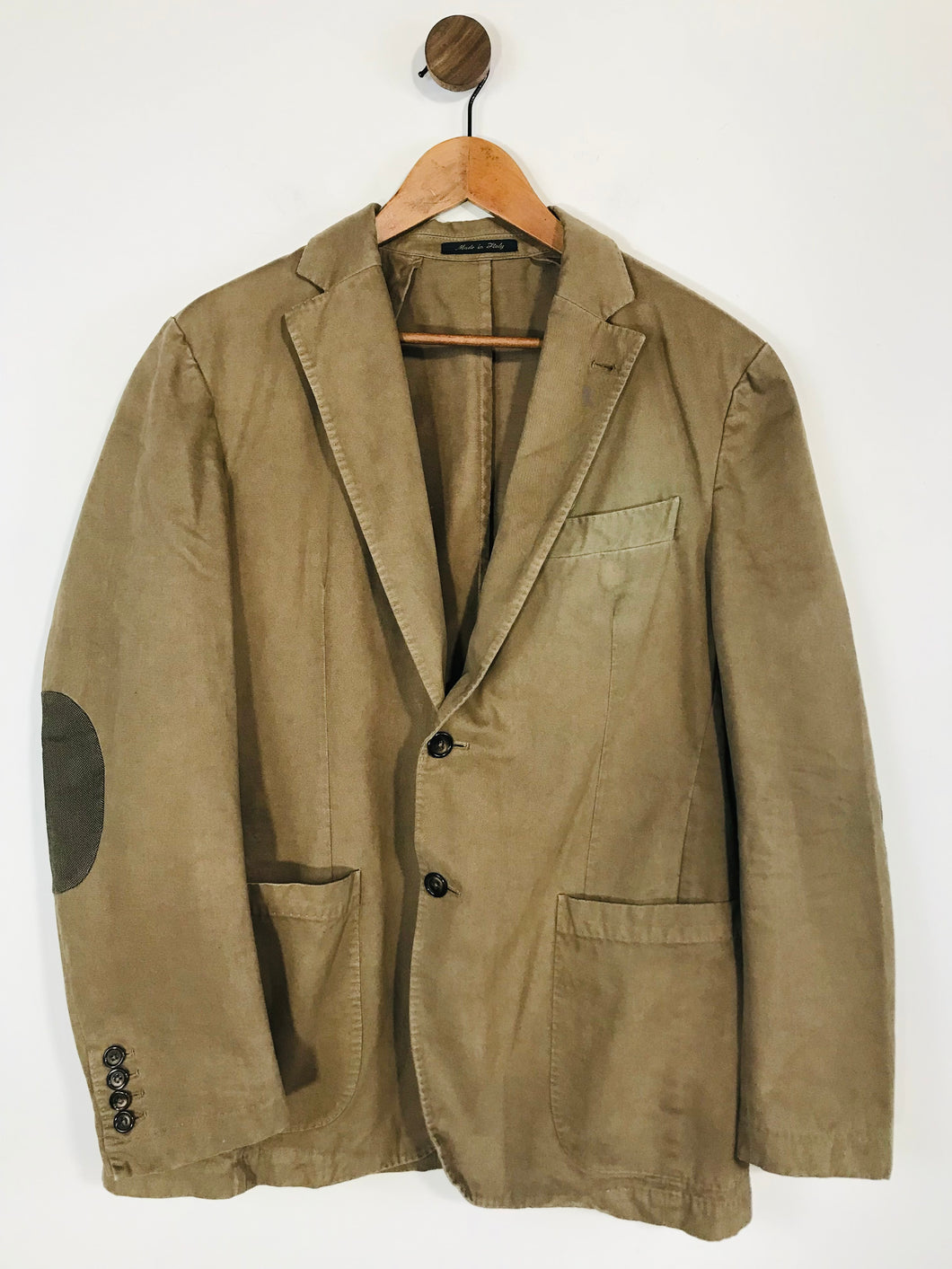 Hackett Men's Cotton Blazer Jacket | M | Brown