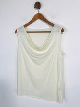 Load image into Gallery viewer, Toast Women&#39;s Cotton Cowl Neck Tank Top | UK16 | White
