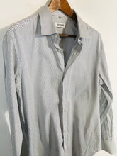Load image into Gallery viewer, Balmain Men&#39;s Cotton Polka Dot Button-Up Shirt | XL | White
