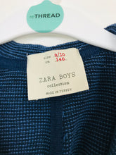Load image into Gallery viewer, Zara Boy’s Chunky Knit Cardigan | Age 9-10 | Blue
