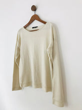 Load image into Gallery viewer, Weekend Max Mara Women&#39;s Wide Neck Jumper | L UK14  | White
