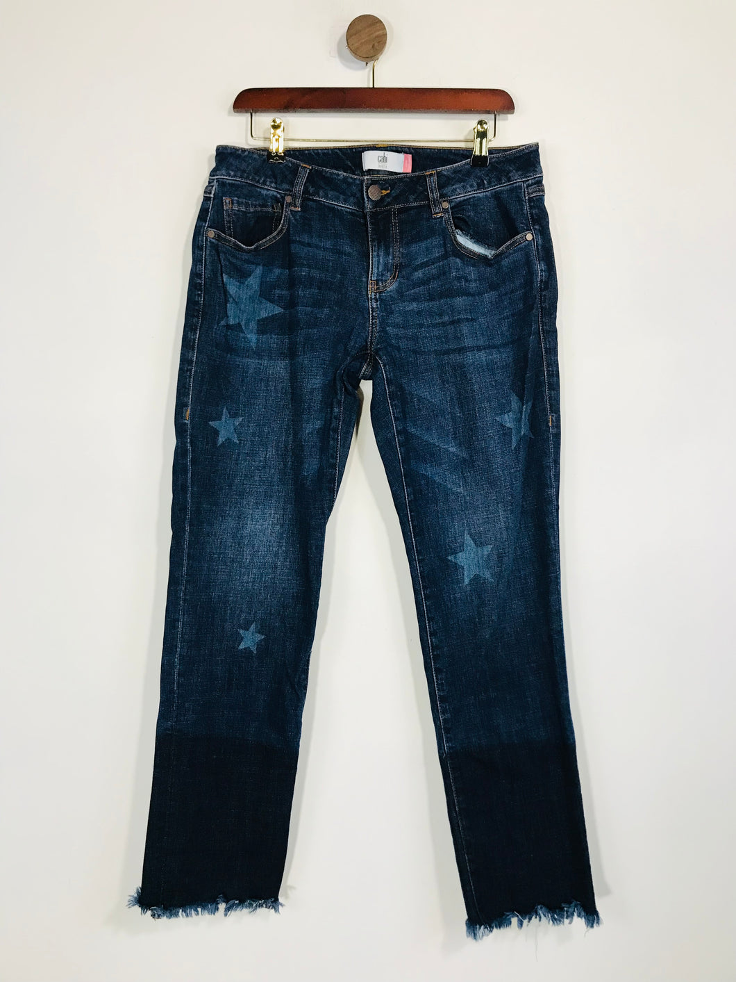 Cabi Women's Distressed Slim Jeans | US6 UK10 | Blue