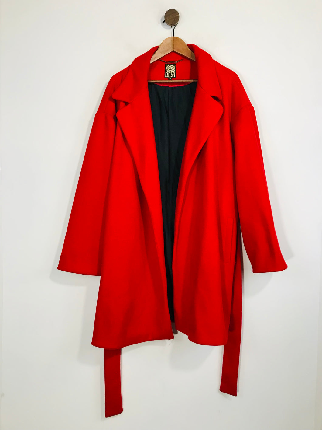 Biba Women's Smart Overcoat Coat | UK18 | Red