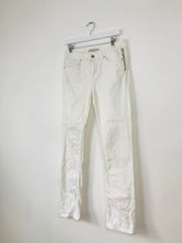 Load image into Gallery viewer, Karen Millen Womens Skinny Jeans | UK12 W32 L30 | White
