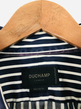Load image into Gallery viewer, Duchamp Men’s Striped Button-Up Shirt | 43 | Blue White
