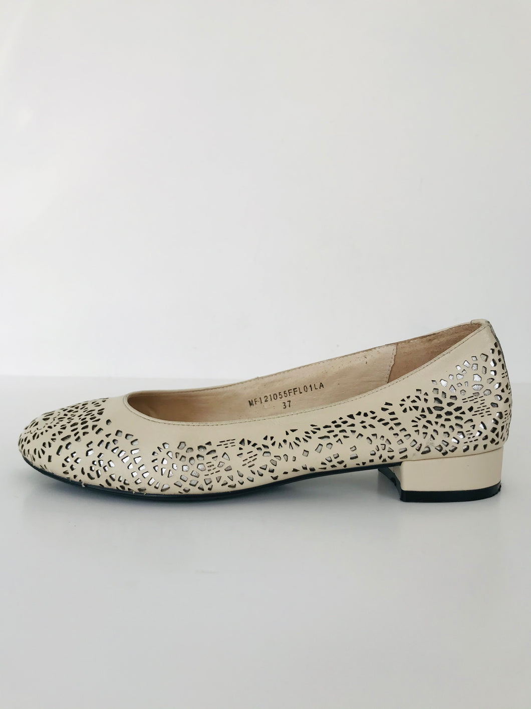 Maud Frizon Women’s Leather Slip On Ballet Pump Shoes | UK4 | Pink