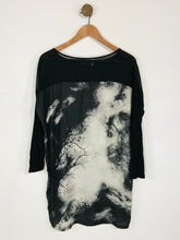 Load image into Gallery viewer, Mint Velvet Women&#39;s Long Sleeve Shift Dress | UK12 | Black
