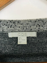 Load image into Gallery viewer, COS Women’s Merino Wool Long Sleeve Ombré Knit Dress | L UK14 | Grey
