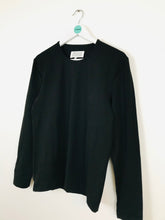 Load image into Gallery viewer, Maison Margiela Womens Black Long Sleeve T-shirt | UK 10-12 | Black
