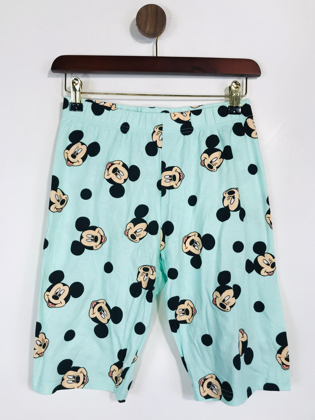 Disney Women's Short Mickey Mouse Asos Hot Pants Shorts | UK10 | Green