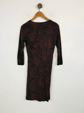 Load image into Gallery viewer, Sandwich Women&#39;s Wrap A-Line Dress | S UK8 | Brown
