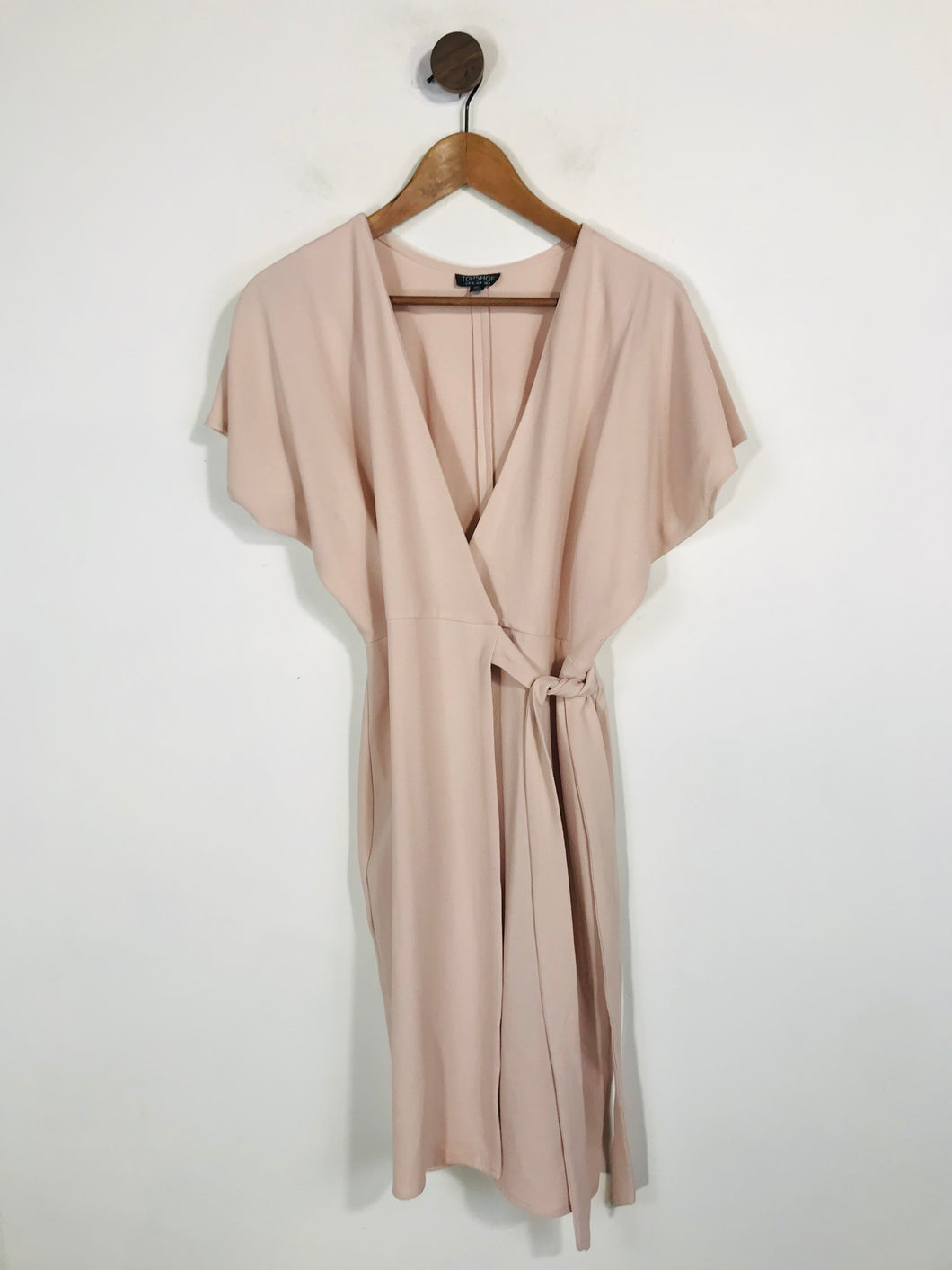 Topshop Women's Wrap Dress | UK8 | Pink