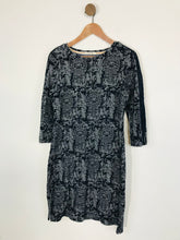 Load image into Gallery viewer, White Stuff Women&#39;s Pattern Jersey Shift Dress | UK10 | Blue
