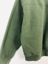 Load image into Gallery viewer, Everlane Womens Recycled Fleece Sweatshirt | UK12 | Green
