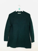 Load image into Gallery viewer, Sandro Womens Longline Knit Jumper | 1 UK8 | Green
