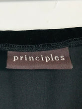 Load image into Gallery viewer, Principles Women&#39;s Velour Midi Skirt | UK18 | Black
