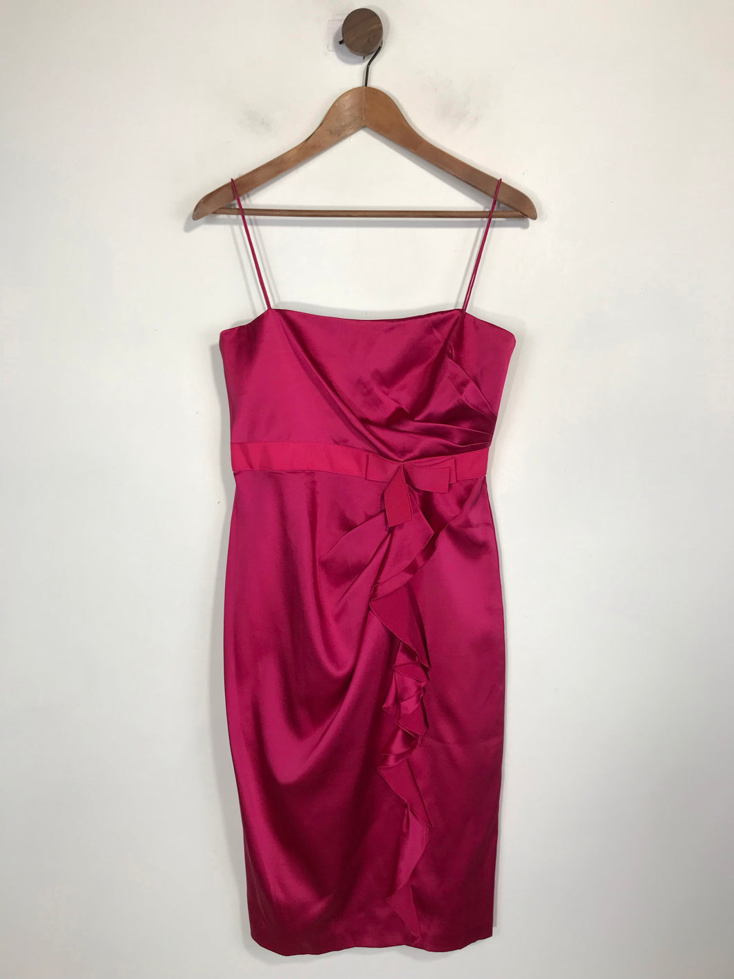 Elie Tahari Women's Silk Sheath Dress | UK6 | Pink