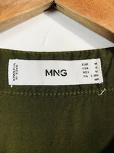 Load image into Gallery viewer, Mango Women&#39;s Button Blouse | M UK10-12 | Green
