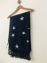 Load image into Gallery viewer, Gap Women&#39;s Star Print Scarf NWT | One Size | Blue
