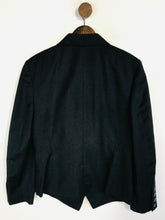 Load image into Gallery viewer, Louis Feraud Women&#39;s Wool Smart Blazer Jacket | EU40 UK12 | Black
