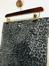 Load image into Gallery viewer, Karen Millen Women&#39;s Leopard Pint Skinny Jeans | UK12 | Grey
