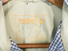 Load image into Gallery viewer, Timberland  Men&#39;s Check Button-Up Shirt | M | Blue
