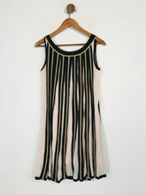 Load image into Gallery viewer, Temperley Women&#39;s Striped Shift Dress | UK8 | Pink
