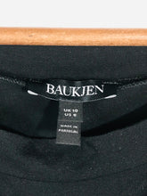 Load image into Gallery viewer, Baukjen Women&#39;s Long Sleeve Wide Neck T-Shirt NWT | UK10 | Black
