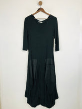 Load image into Gallery viewer, Alain Murati Women&#39;s Long Sleeve Maxi Dress | S UK8 | Black
