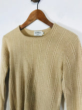 Load image into Gallery viewer, Denner Women&#39;s Cashmere Ribbed Jumper | S/M | Beige
