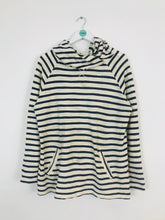 Load image into Gallery viewer, Toast Women’s Oversized Stripe Hoodie | UK 16 | Navy and Cream
