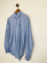 Load image into Gallery viewer, Polo Ralph Lauren Men&#39;s Cotton Striped Button-Up Shirt | M | Blue

