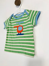 Load image into Gallery viewer, Baby Boden Kid&#39;s Striped T-Shirt | 3-6 months | Green
