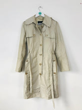 Load image into Gallery viewer, MAX&amp;Co Women’s Trench Coat | UK10 | Beige
