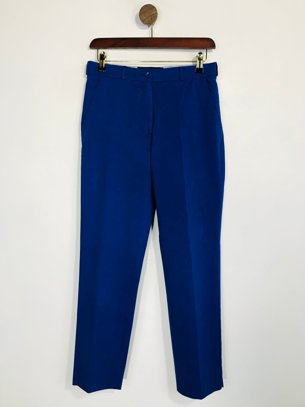Etro 40 Women's Chinos Trousers | W27 UK8-10 | Blue