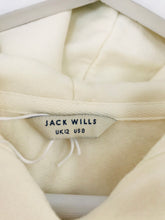 Load image into Gallery viewer, Jack Wills Women’s Fleece Lined Hoodie With Tags | UK12 | White
