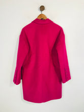 Load image into Gallery viewer, John Lewis Women&#39;s Wool Overcoat Coat | UK8 | Pink
