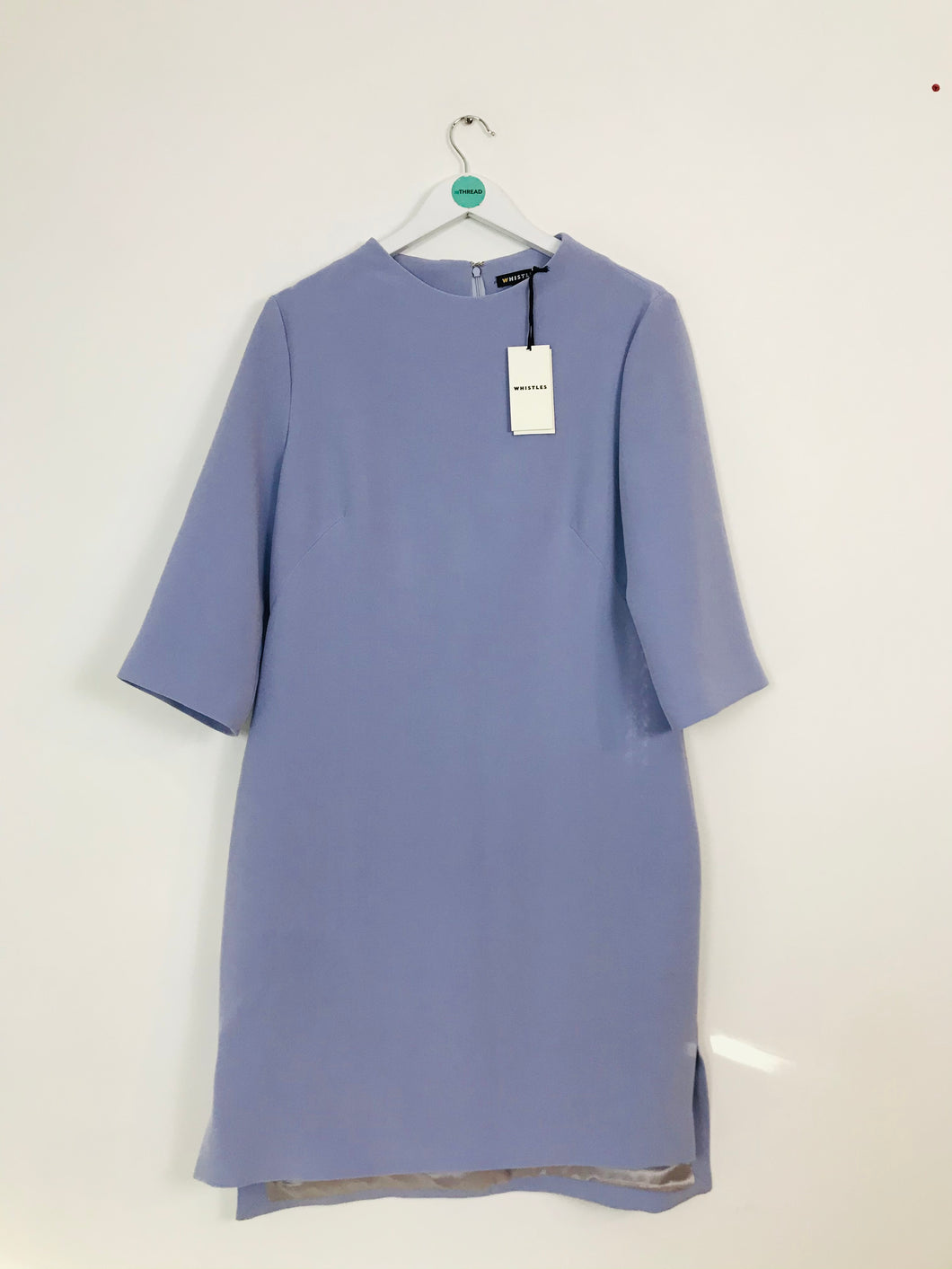 Whistles Women’s Midi Shift Dress With Tags | UK16 | Purple