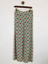 Load image into Gallery viewer, Zara Women&#39;s Floral Wide Leg Casual Trousers | M UK10-12 | Multicoloured
