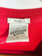 Load image into Gallery viewer, Abercrombie &amp; Fitch Men&#39;s T-Shirt | L | Red
