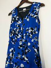 Load image into Gallery viewer, Cabi Women&#39;s Floral A-Line Dress | XS UK6-8 | Blue
