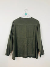 Load image into Gallery viewer, Eileen Fisher Womens Cardigan | Size 2 UK14-16 | Khaki
