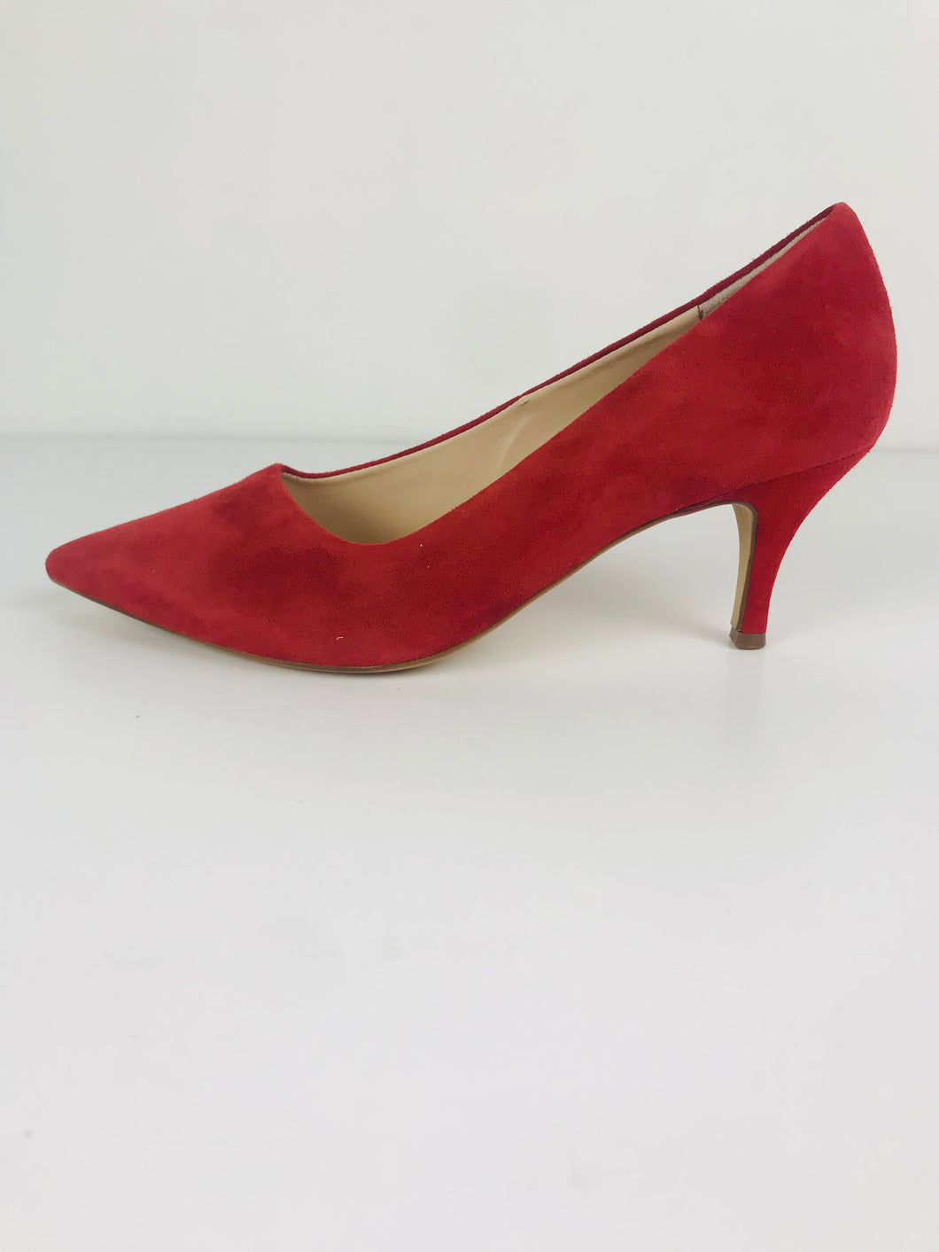 Hogl Women's Suede Heels | UK5 | Red