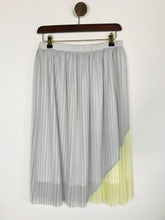 Load image into Gallery viewer, Great Plains Women&#39;s Pleated A-Line Skirt | UK8 | Grey
