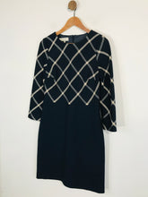 Load image into Gallery viewer, Hobbs Women&#39;s Long Sleeve Smart Sheath Dress | UK12 | Blue
