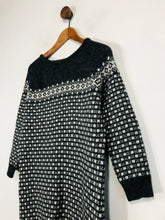 Load image into Gallery viewer, Toast Women&#39;s Wool Jumper Shift Dress | UK10 | Grey
